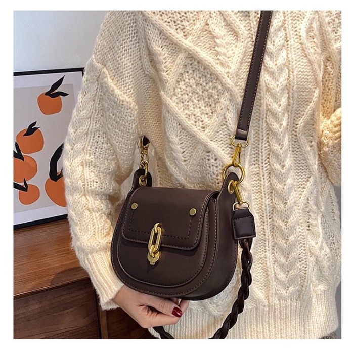 Túi Đeo Chéo Vai HE023 Phong Cách Retro Thời Trang Cho Nữ