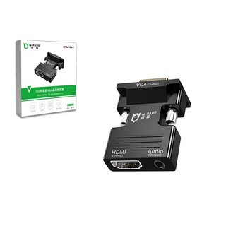 Bộ chuyển đổi cổng hdmi ra cổng vga+audio md110 m-pard
