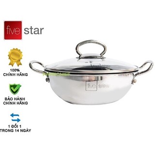 Nồi kho cá inox chống dính 3 đáy FiveStar FSN22IN001 24cm dùng mọi loại bếp