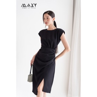 Đầm rút eo thanh lịch (Hoa gài bán riêng) charming dress Maxy Workshop