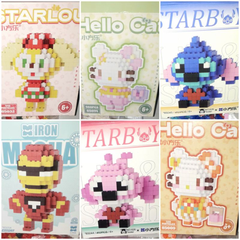 Lắp ráp 1 mô hình trong phim hoạt hình có nhiều chi tiết bằng nhựa rất đẹp