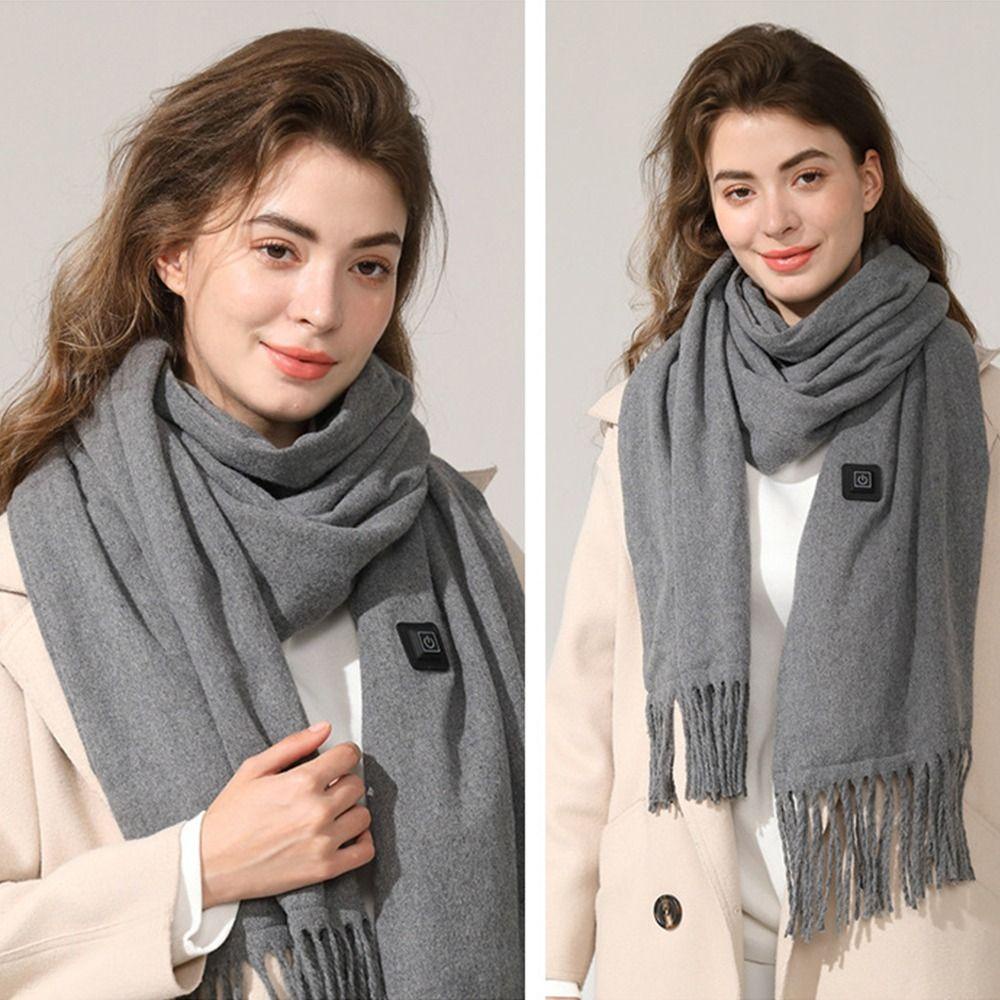 Khăn Choàng Cổ Sưởi Ấm Bằng Điện Có Thể Sạc Lại