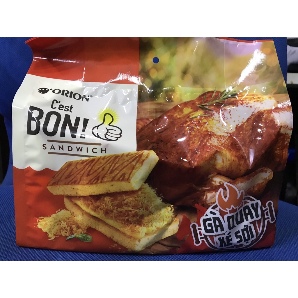 Bánh Ăn Sáng C'est Bon Orion Sandwich Sốt Bơ Phô Mai Chà Bông