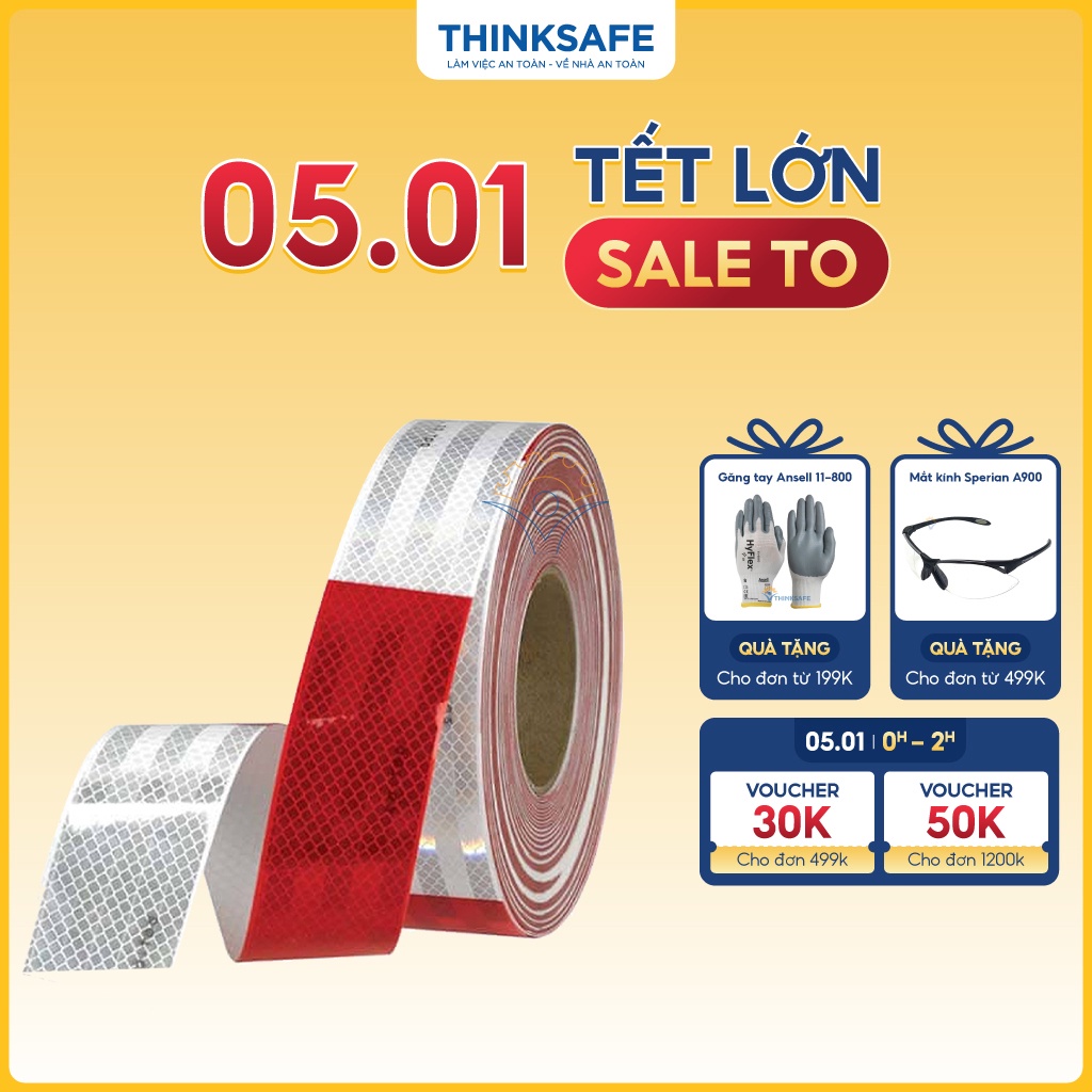 Băng keo phản quang 3M 983, băng dính cấu trúc kim cương, siêu sáng, bền màu, dán ô tô, xe máy - Thinksafe