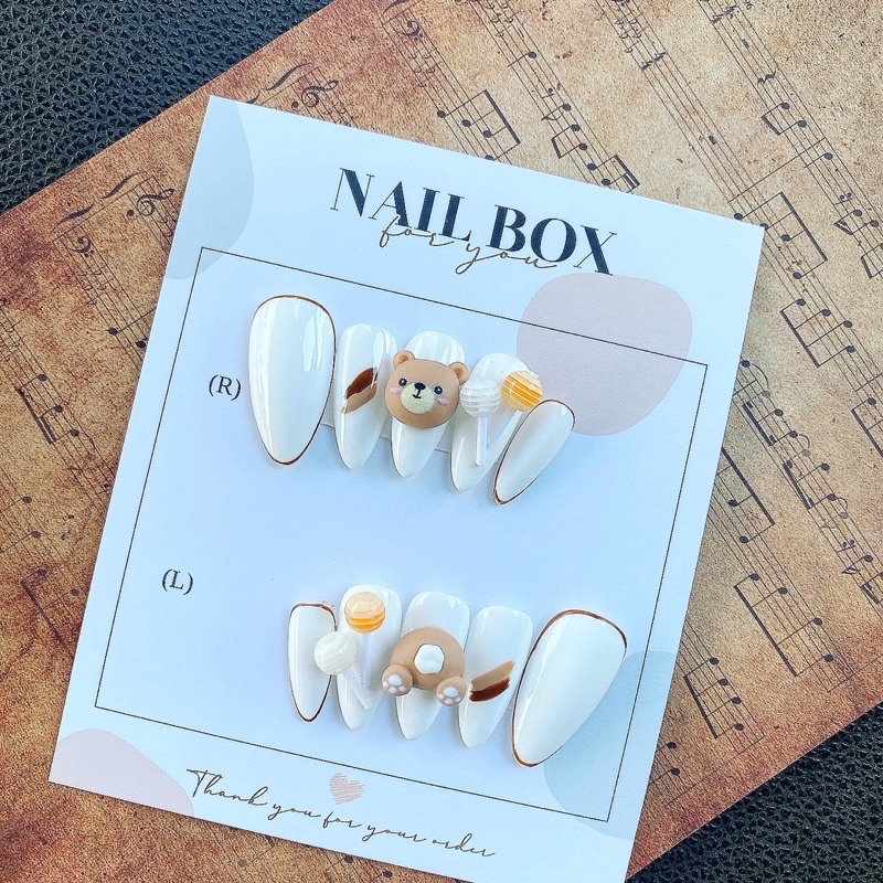 nailbox charm hoạt hình