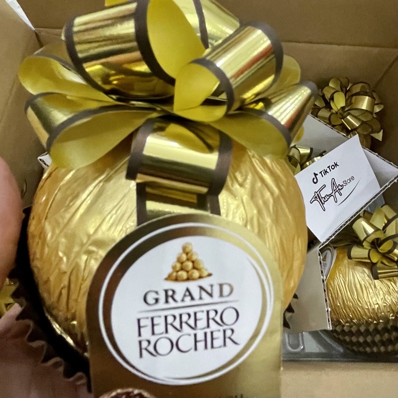 Ferrero Rocher Quả Cầu Vàng Nơ 125g, 240g