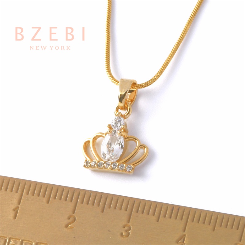 Vòng cổ Mạ Vàng 18K Mặt Hình Vương Miện Thời Trang 421n