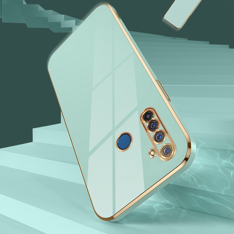 Ốp Điện Thoại gel silica Mạ Điện Cho oppo realme 5 5i 5s 6i rmx1911 rmx1919 rmx1927 rmx2030 rmx2032 rmx1925 rmx2040