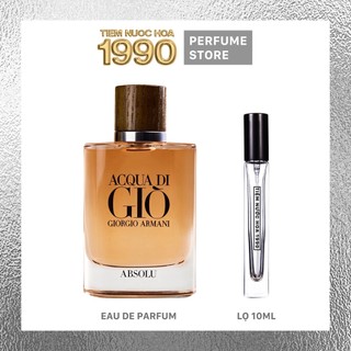 1990 - nước hoa nam acqua di giò absolu edp 5ml, 10ml