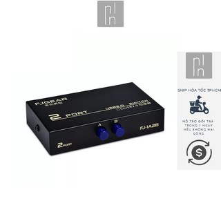 Hub Chia Máy In Máy Scan 2 Máy Tính Dùng Chung 1 Máy In Model FJ1A2B Chuyển Đổi Lệnh In Dễ Dàng Giữa 2 Máy Tính