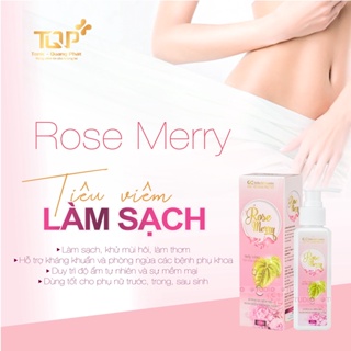Có che tên [ CHÍNH HÃNG 100%]  ❤️ DUNG DỊCH VỆ SINH ❤️ Gel Vệ Sinh Phụ Nữ Rose Merry  - Châu Vũ - Tonic Pharma