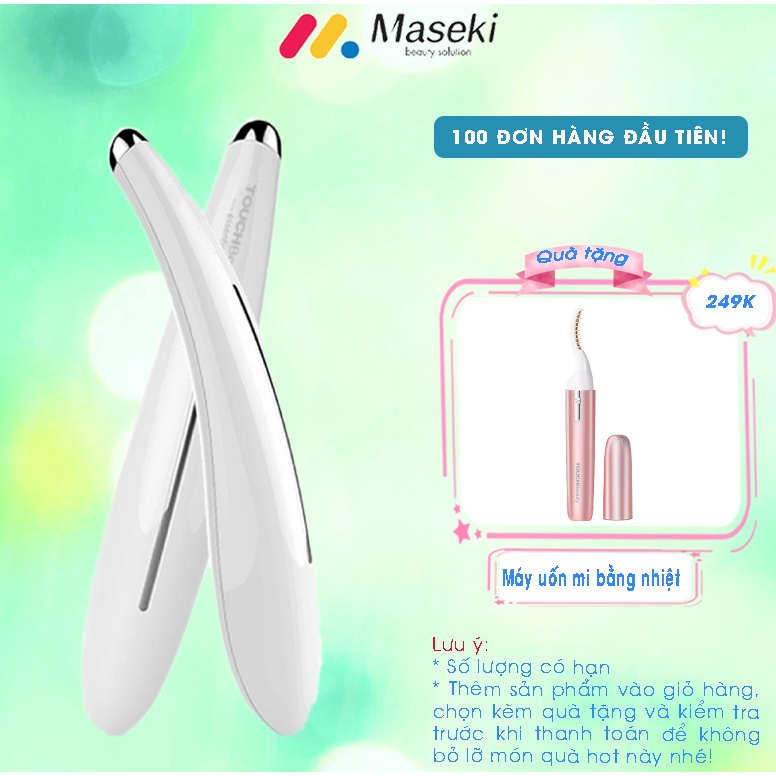 Máy Massage Mắt & Môi Mini Touch Beauty - Làm Nóng Kem Dưỡng, Giảm Quầng Thâm, Tăng Cường Chăm Sóc Môi