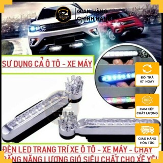 Đèn led năng lượng gió trang trí xe ô tô xe máy