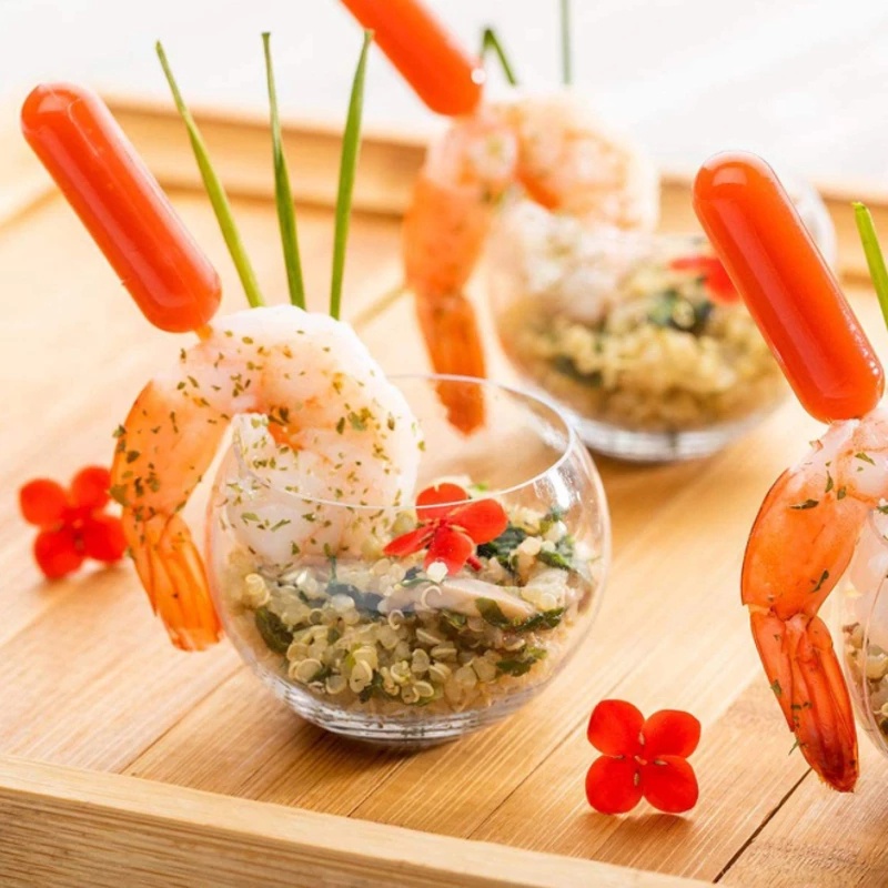 Set 50 Ống Nhỏ Giọt 4Ml Mini Chuyên Dụng Cho Đựng Gia Vị / Kem / Trái Cây / Bánh Macaron