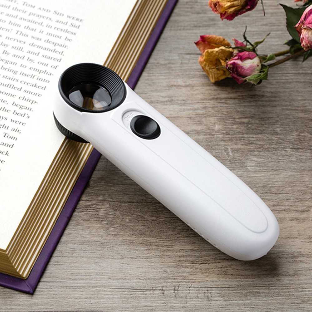 Kính lúp cầm tay zoom 30X có đèn led 2288-85