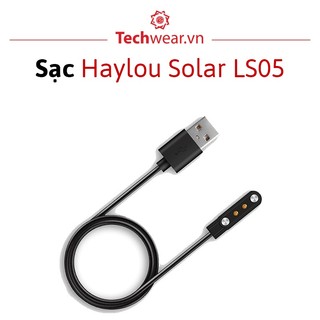 Cáp sạc đồng hồ Haylou Solar LS05 | Hàng xịn bảo hành 3 tháng | Có sẵn trong nước giao ngay