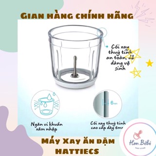 Bảo hành chính hãng 18 tháng máy xay 6 lưỡi- máy xay đa năng hattiecs 0.3l - ảnh sản phẩm 4