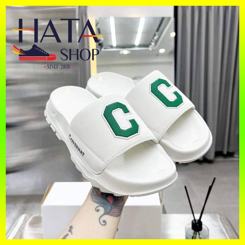 Dép quai ngang nam nữ CHỮ c convernaat đế 4 phân siêu nhẹ HOT TREND