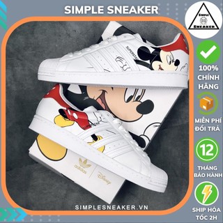 Giày Adidas Superstar Chính Hãng 🔴FREESHIP🔴 Adidas Mickey Mouse - Giày Adidas Superstar Mickey Chuẩn Auth