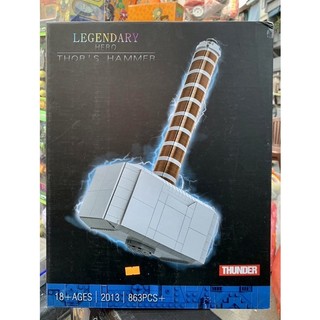 Đồ chơi xếp hình marvel 76209 2013 búa mjolnir của thor