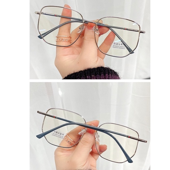 Mắt kính PLAMIS chống tia bức xạ và ánh sáng xanh tròng thay thế được thời trang