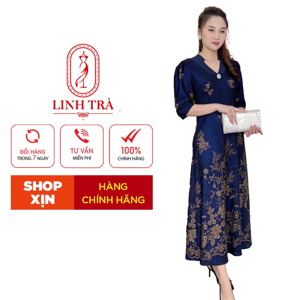 (TM 1059) Trẻ Trung Thiết Kế Trang Nhã Thanh Lịch Bigsize Đi Làm Đi Tiệc Cho Bà Cho Mẹ U50