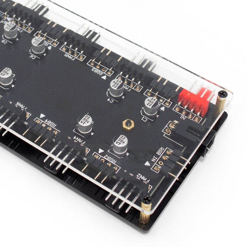 Hub Chia Quạt Máy Tính 8 Điểm Thiết Kế Đơn Giản