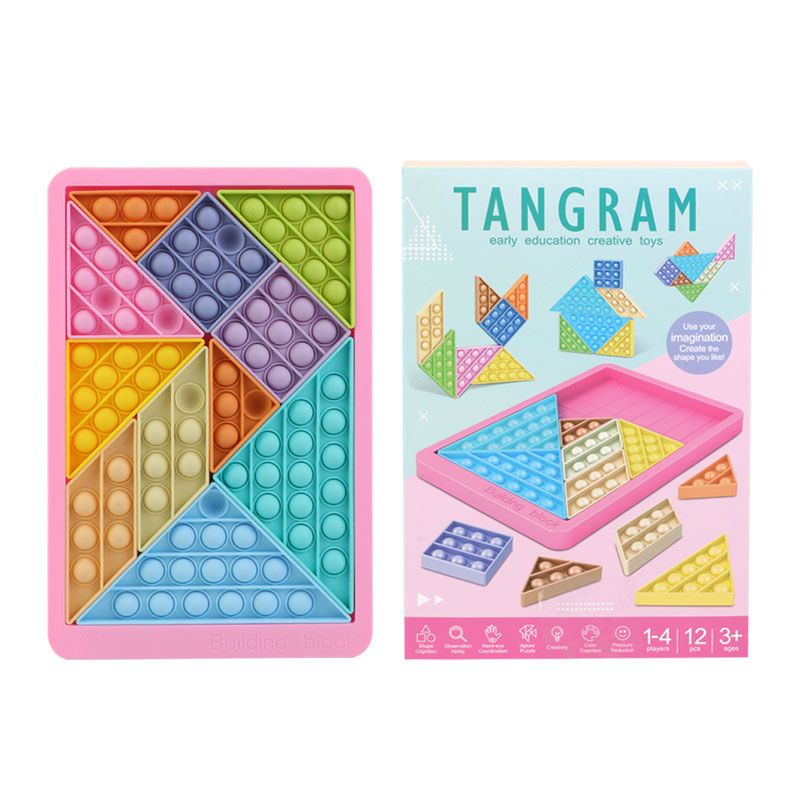 Bộ Đồ Chơi Xếp Hình Giáo Dục Phát Triển Trí Tuệ Cho Bé