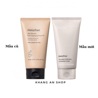 Sữa Rửa Mặt Tro Núi Lửa Innisfree Jeju Volcanic Pore Cleansing Foam