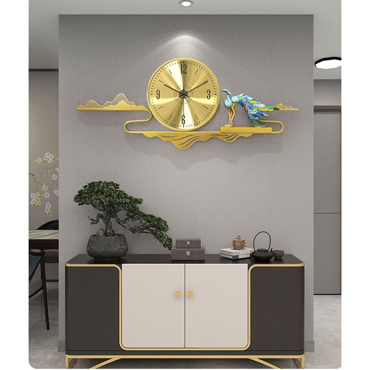 Đồng Hồ Treo Tường trang trí -Mã 2987-Kt=85x36cm-Tranh decor kim loại hiện đại đẹp,rẻ-quà tặng ý ngĩa-bh 5 năm