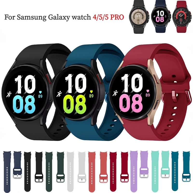 Dây đeo silicon Samsung Galaxy Watch 6, Watch 5,Galaxy Watch 4