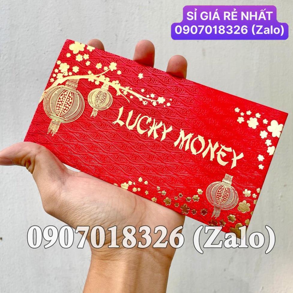 [HÓT] Combo 100 Bao Lì Xì Tết Cap Cấp 2023 Hình Mèo Lucky Money Giấy Cao Cấp lịch sự đẹp mắt trang trọng , Giá Sỉ