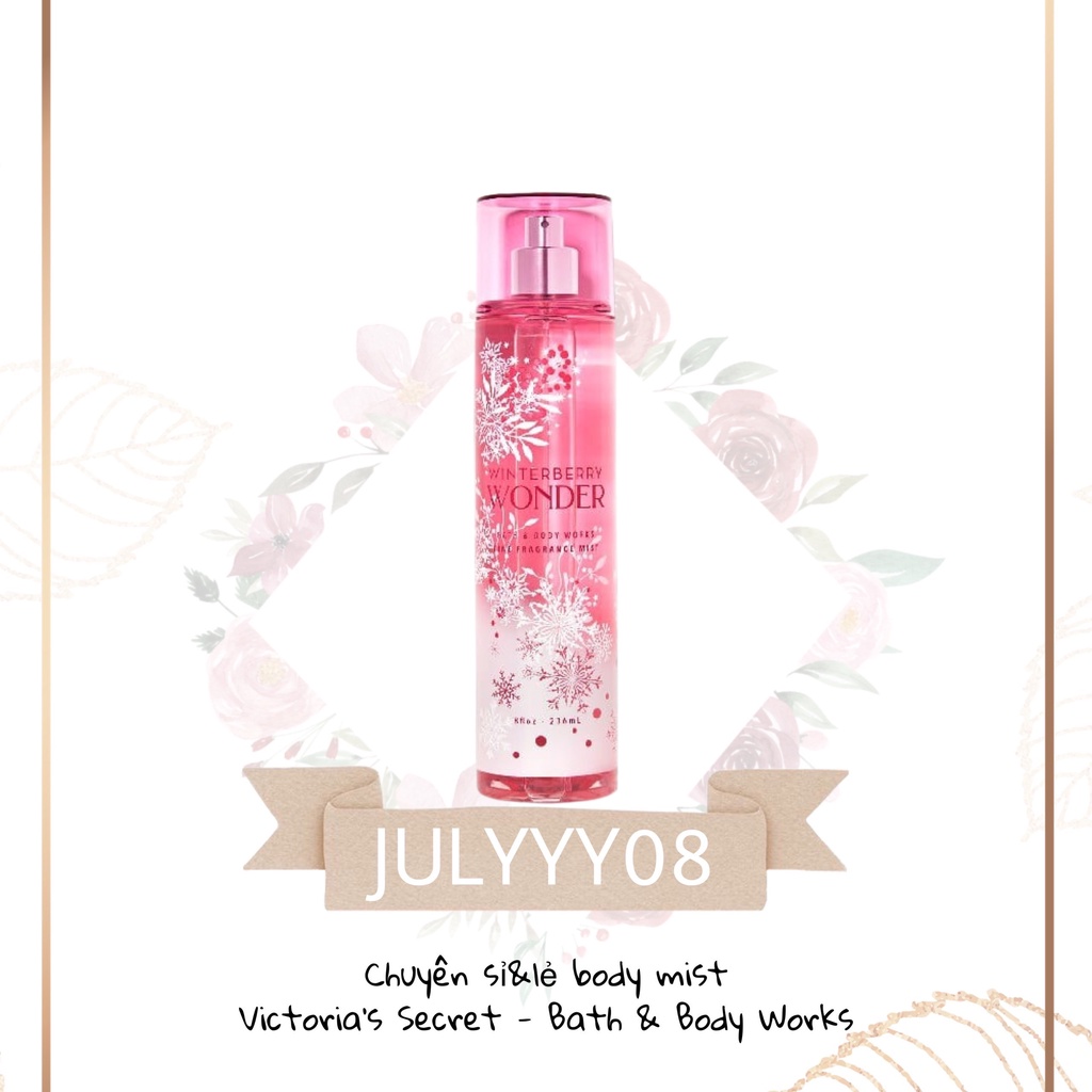 Xịt Thơm Toàn Thân WINTERBERRY WONDER +jɥȽÿ08+