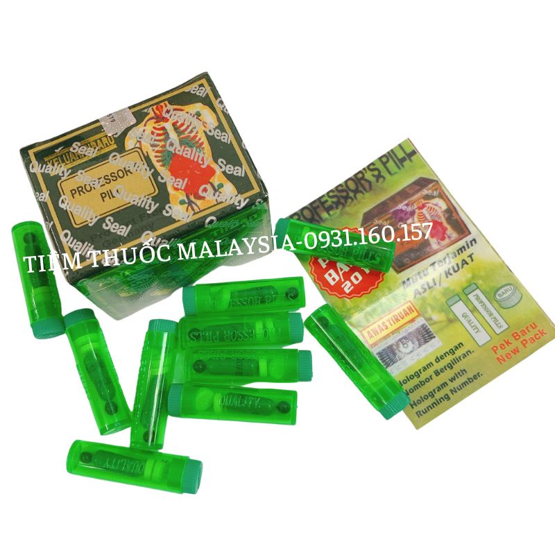 Gout Xương Tê Bại Professor's Pill Xanh tem chữ nhật