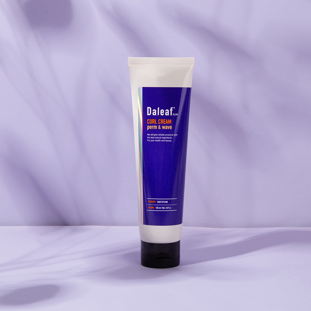 Daleaf Glam Curl Cream 150ml / Volume Wave Hair Essence