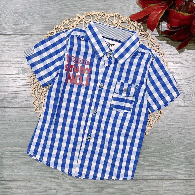 Áo sơ mi bé trai