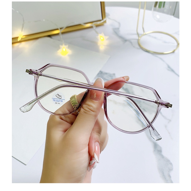 Kính Mát Gọng Hình Đa Giác Thời Trang Hàn Quốc Cho Nam Nữ