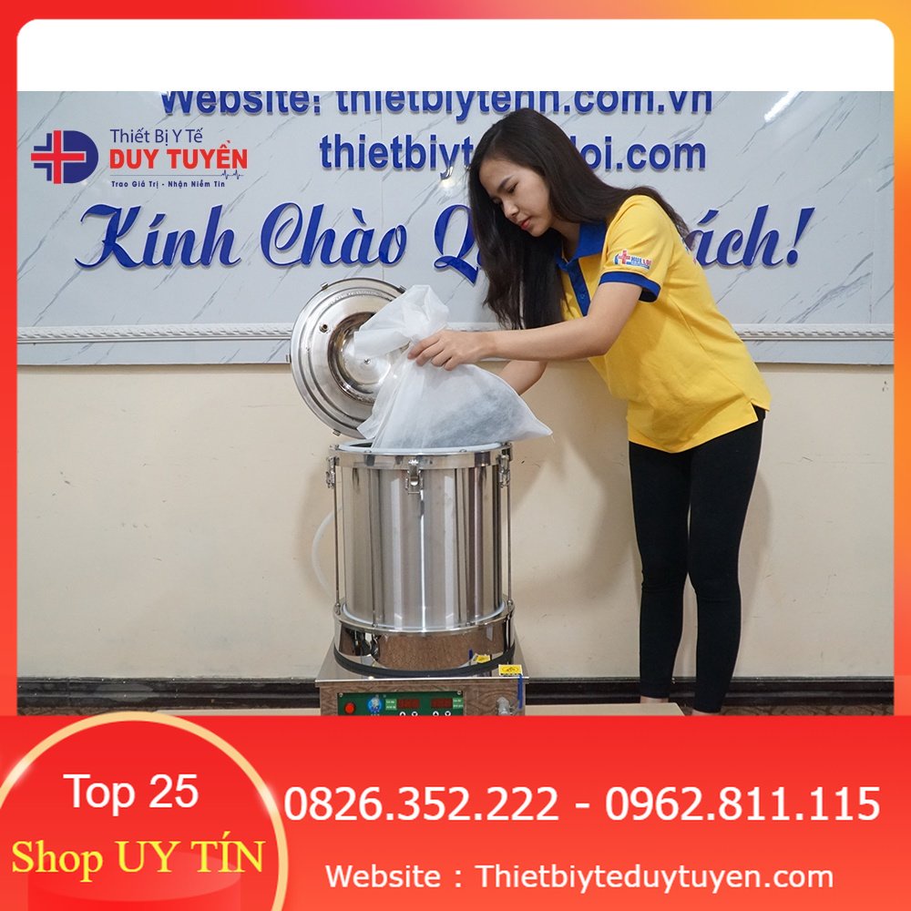 Nồi sắc thuốc áp suất cao 20L - Máy vi áp suất