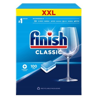 Viên rửa bát finish Classic 100 viên