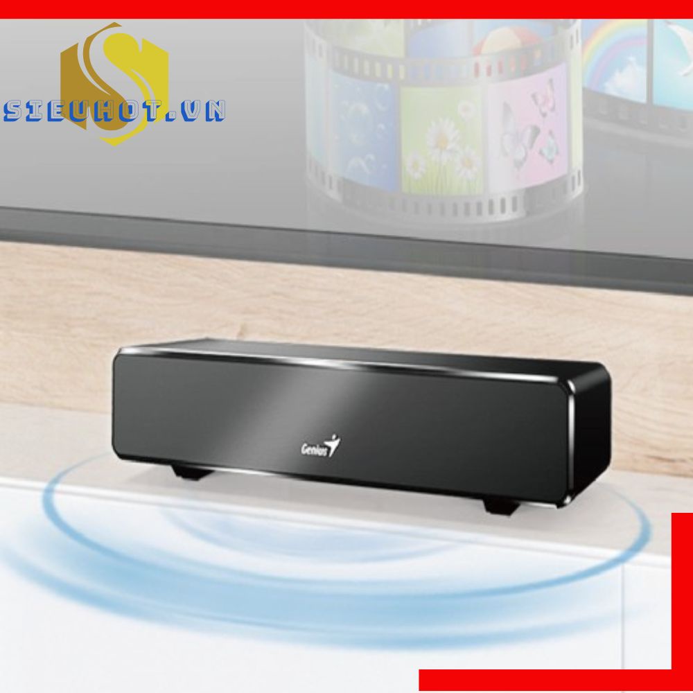 Loa thanh có dây máy vi tính GENIUS SOUNDBAR 100 loa nghe nhạc nghe nhạc để bàn chính hãng