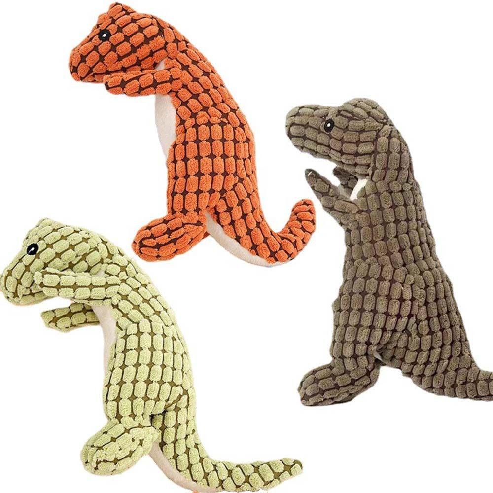 REBUY1 Đồ Chơi Nhồi Bông Hình Động Vật Hoạt Hình Cho Thú Cưng