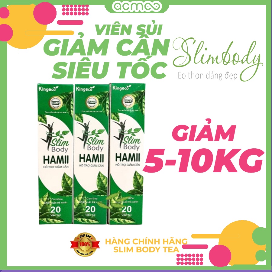 Viên sủi giảm cân detox thải độc Slim Body an toàn hiệu quả cấp tốc