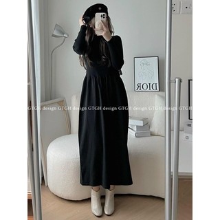 ( HÀNG QUẢNG CHÂU ) Váy len cổ 5p chất siêu đẹp co dãn thoải mái