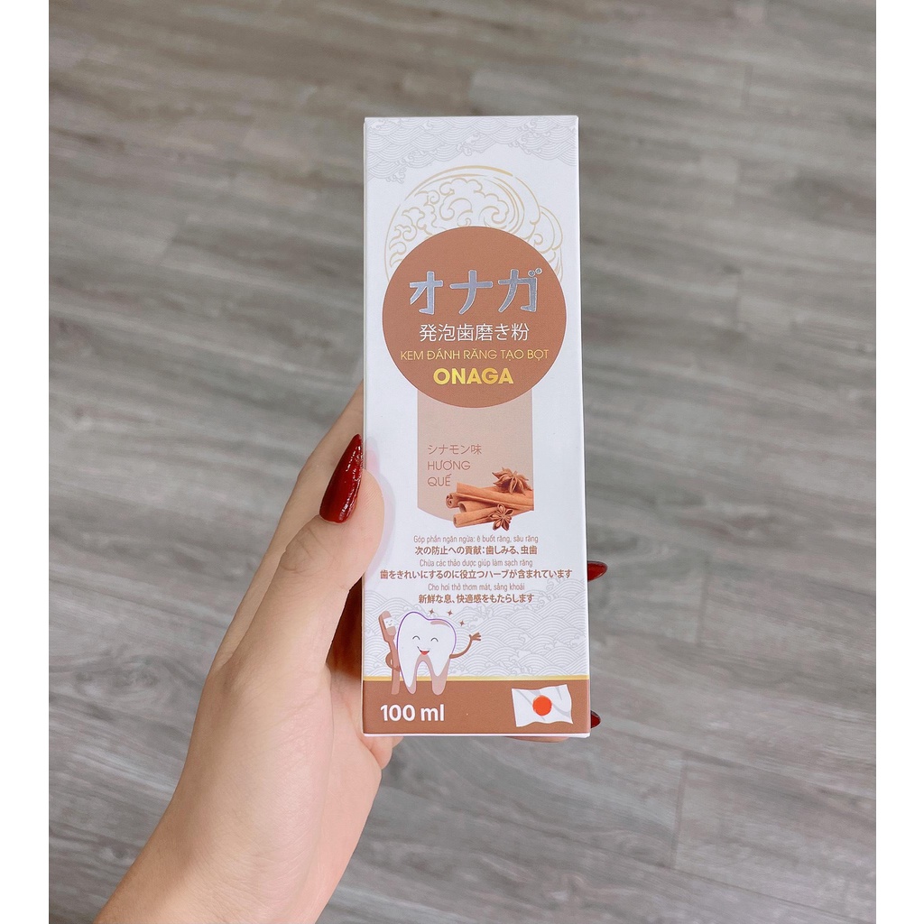 Kem đánh răng tạo bọt  ONAGA