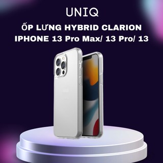 Ốp lưng UNIQ Clarion dành cho iPhone 13ProMax/13Pro/13, Chống Ố Vàng