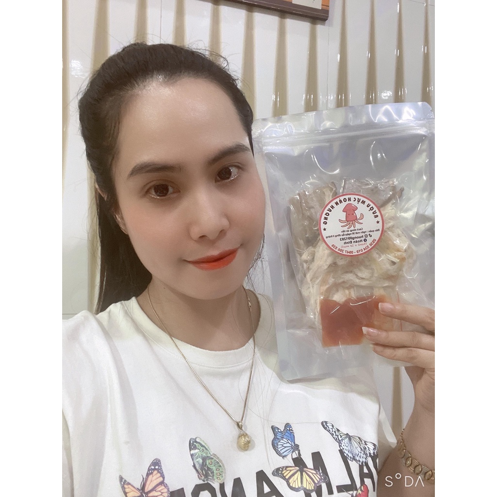 Mực Nướng Xé Bông Loại 100 Gram - Mực Hoàn Hương
