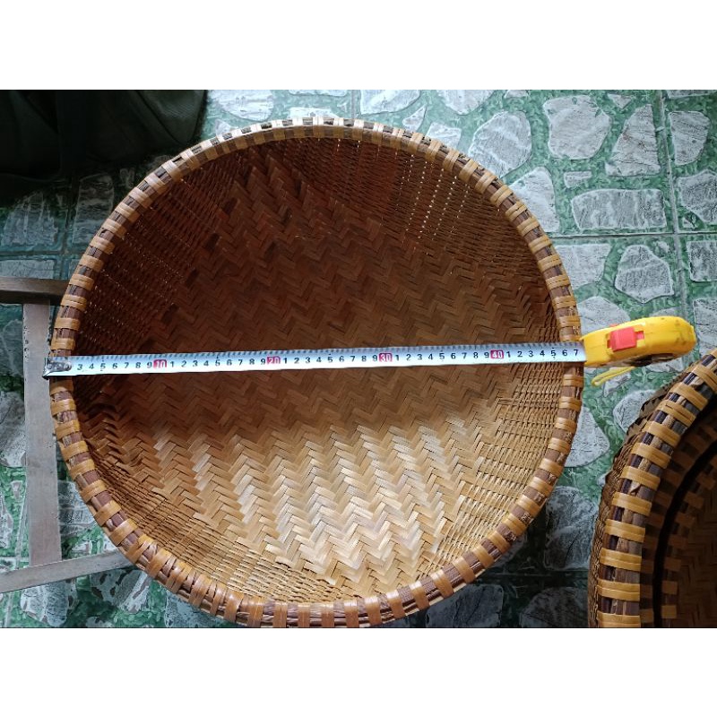 THÚNG MÂY TRE ĐAN TRANG TRÍ, ĐỰNG ĐỒ ĐỦ SIZE