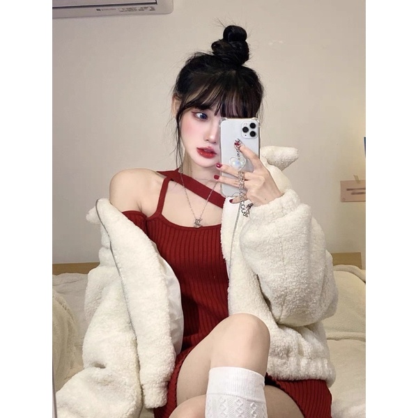 Đầm Body Ôm Tay Dài Kèm Ảnh Thật TT05