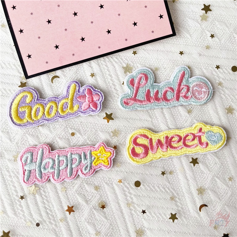 ✿ Miếng Dán Tự Dính Họa Tiết Kuromi / Melody / Cinnamoroll Ngọt Ngào Dễ Thương ✿ 1 Miếng Vá Quần Áo DIY Hình Hoạt Hình S.a.n.r.i.o