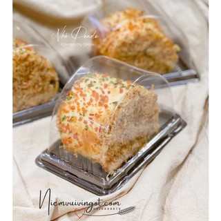 Hộp Nhựa Bánh Cuộn - B30 (Set 100 hộp)